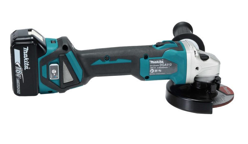 Аккумуляторная угловая шлифмашина Makita LXT DGA512ZU