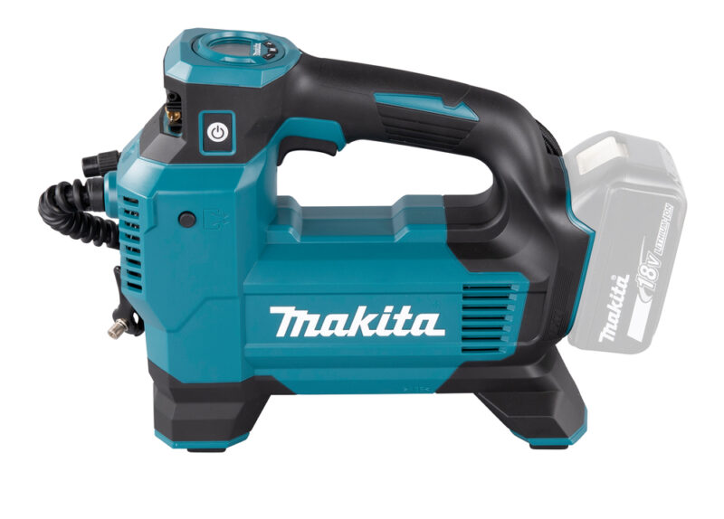 Автомобильный аккумуляторный насос Makita LXT 18В, 11.1 бар, 3 скорости, 22/11/7 л/мин, XPT, 4 насадки, без аккум. и з/у DMP181Z
