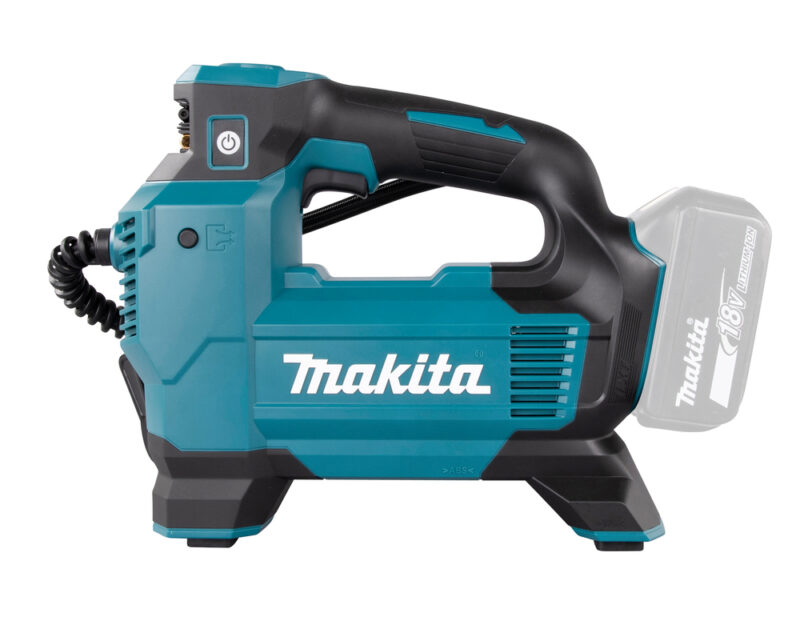 Автомобильный аккумуляторный насос Makita LXT 18В, 11.1 бар, 3 скорости, 22/11/7 л/мин, XPT, 4 насадки, без аккум. и з/у DMP181Z