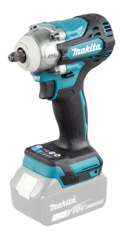 Аккумуляторный ударный гайковерт Makita бесщеточный, 18 В, Li-ion, BL-мотор, 0-3200 обмин, 0-4000 удмин, 300 Нм, 4 скорости, 38», подсветка, М10-М20, б/акк и ЗУ DTW302Z
