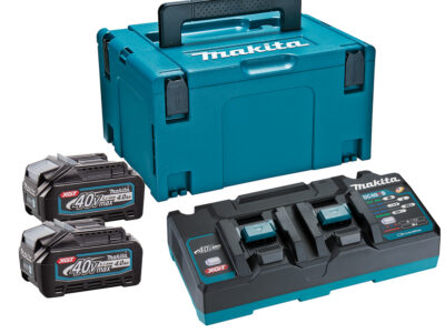 Набор PSK (2 аккумулятора BL4040, зарядное устройство DC40RB, кейс MAKPAC тип 3) Makita 191U04-0