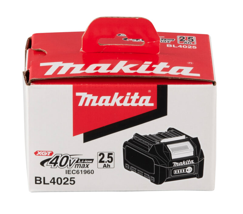 Аккумулятор BL4025 XGT (40В; 2.5Ач) Makita 191B36-3